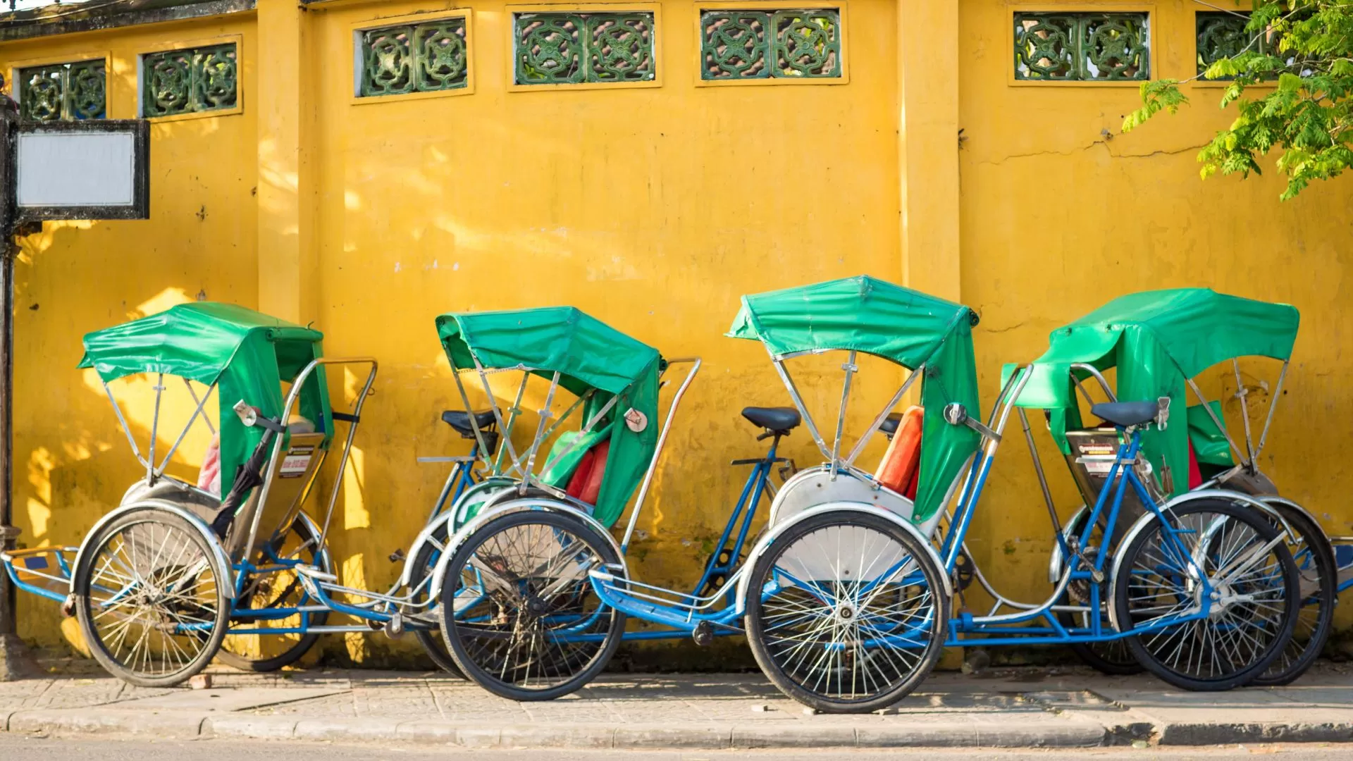 Cyclo-pousse à Hoi An