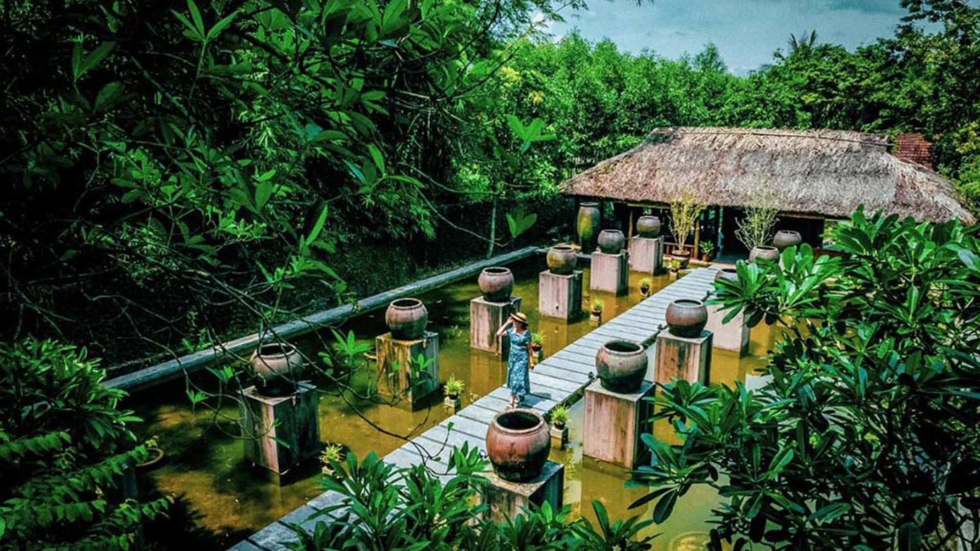 Pilgrimage village à Hué