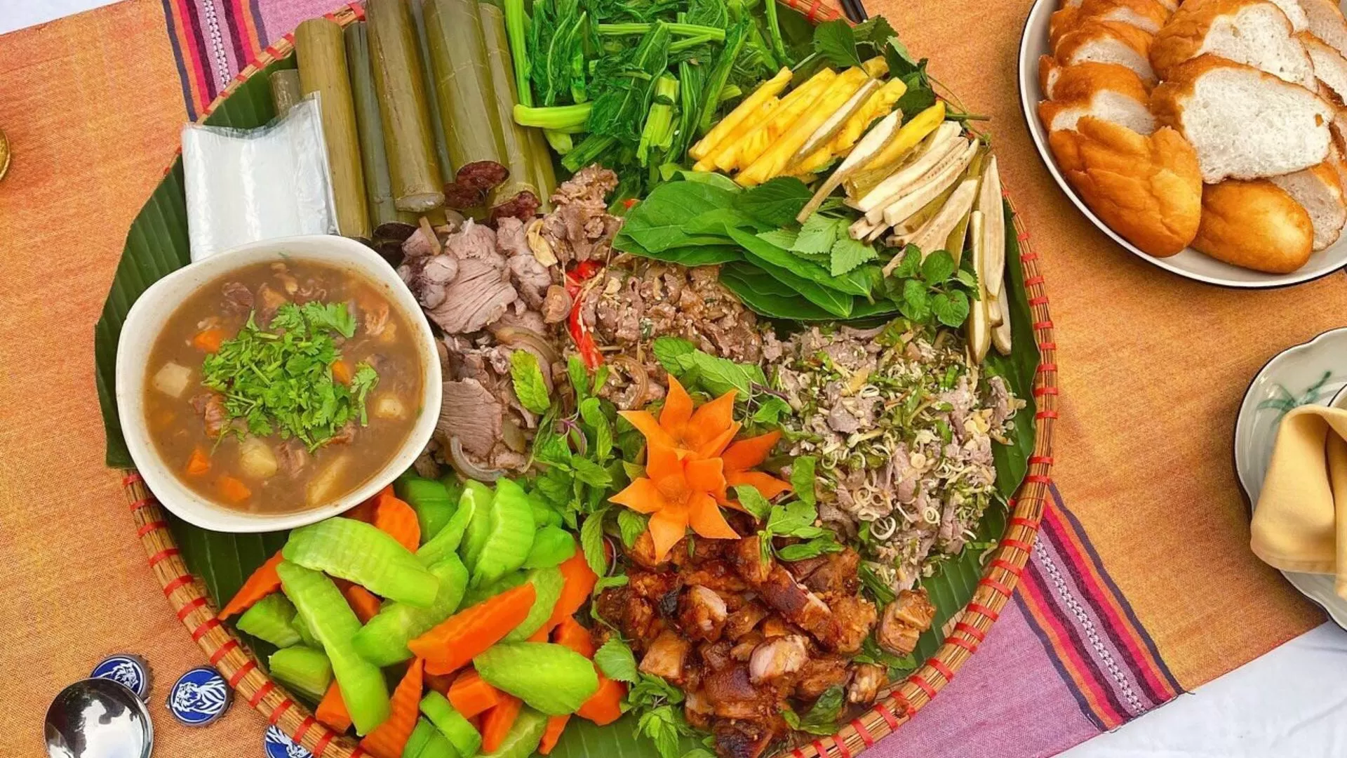 Plats typiques à Mai Chau