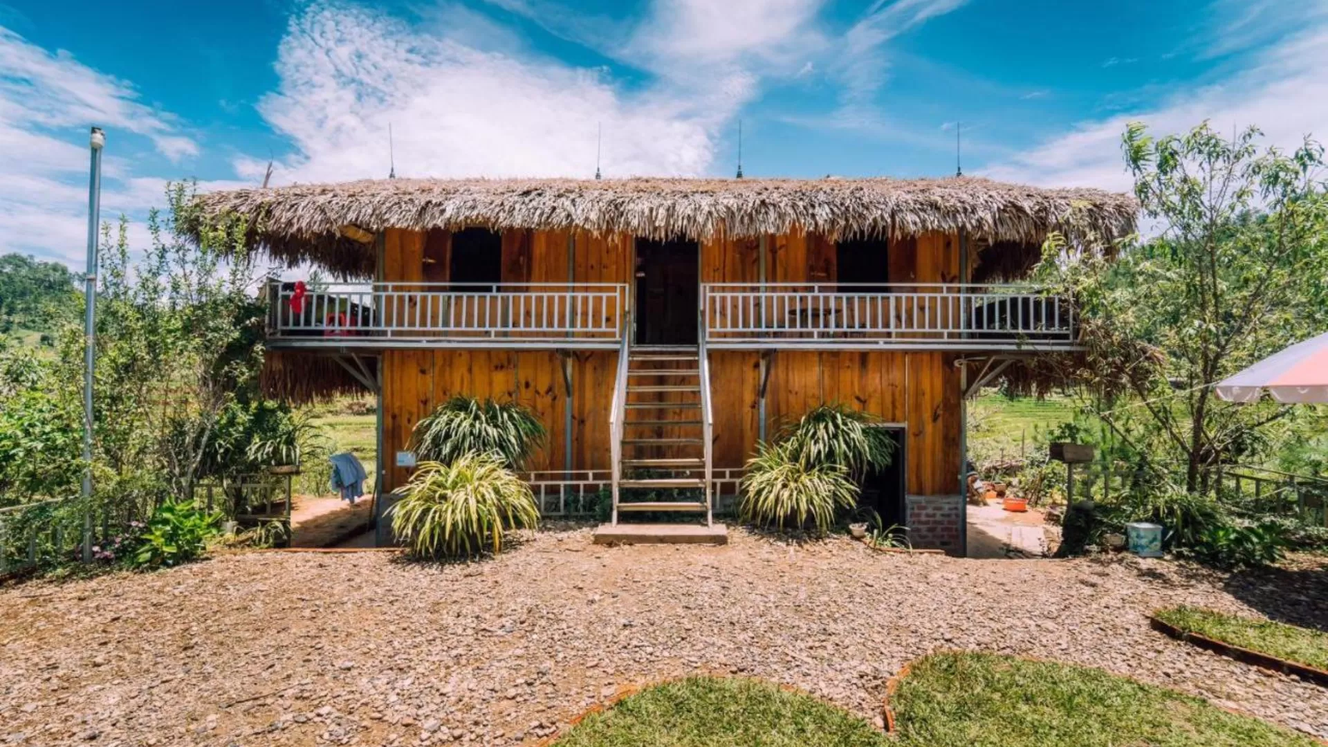 Vue extérieure du Hello Mu Cang Chai Homestay