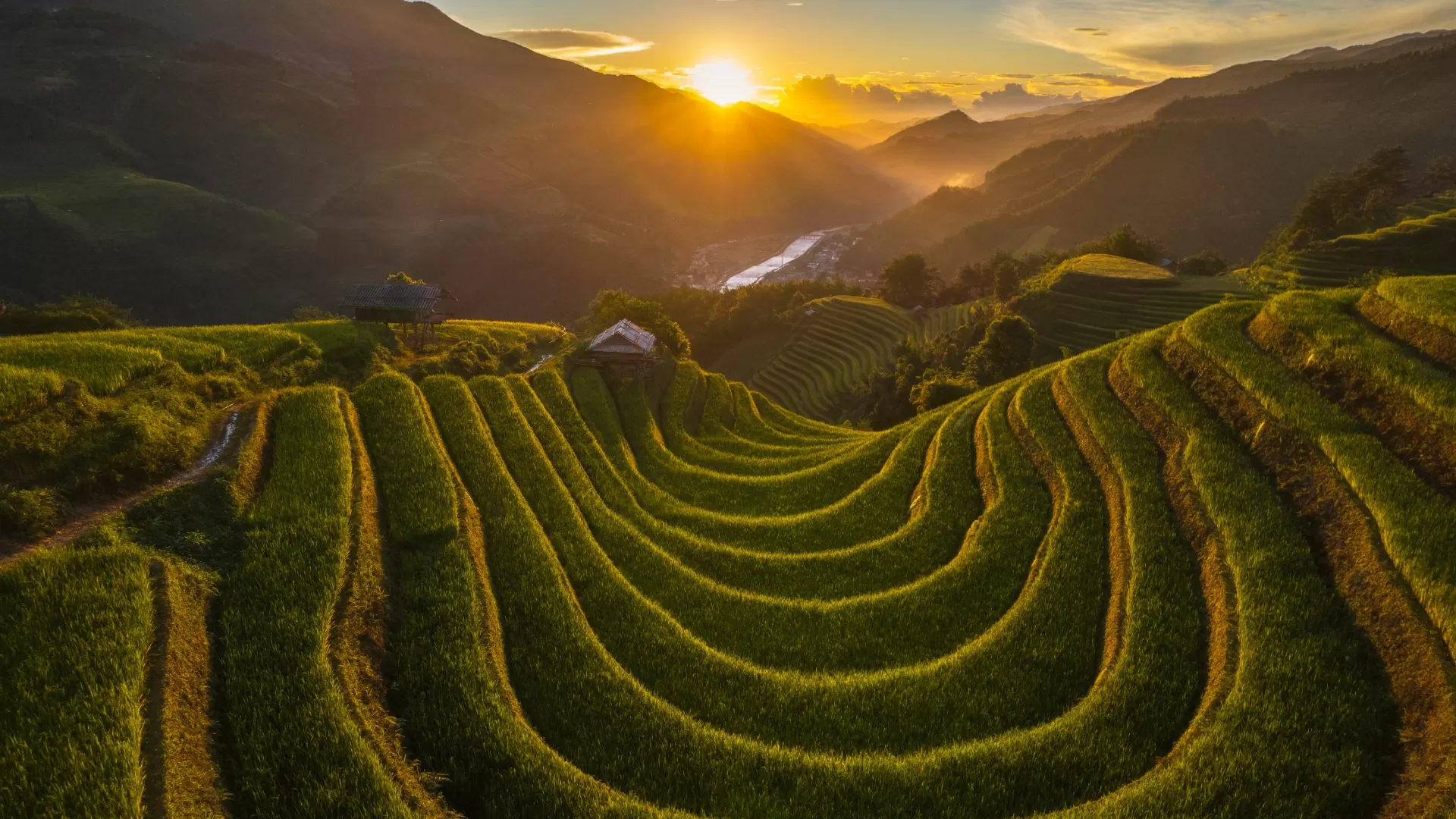 Contempler le lever du soleil