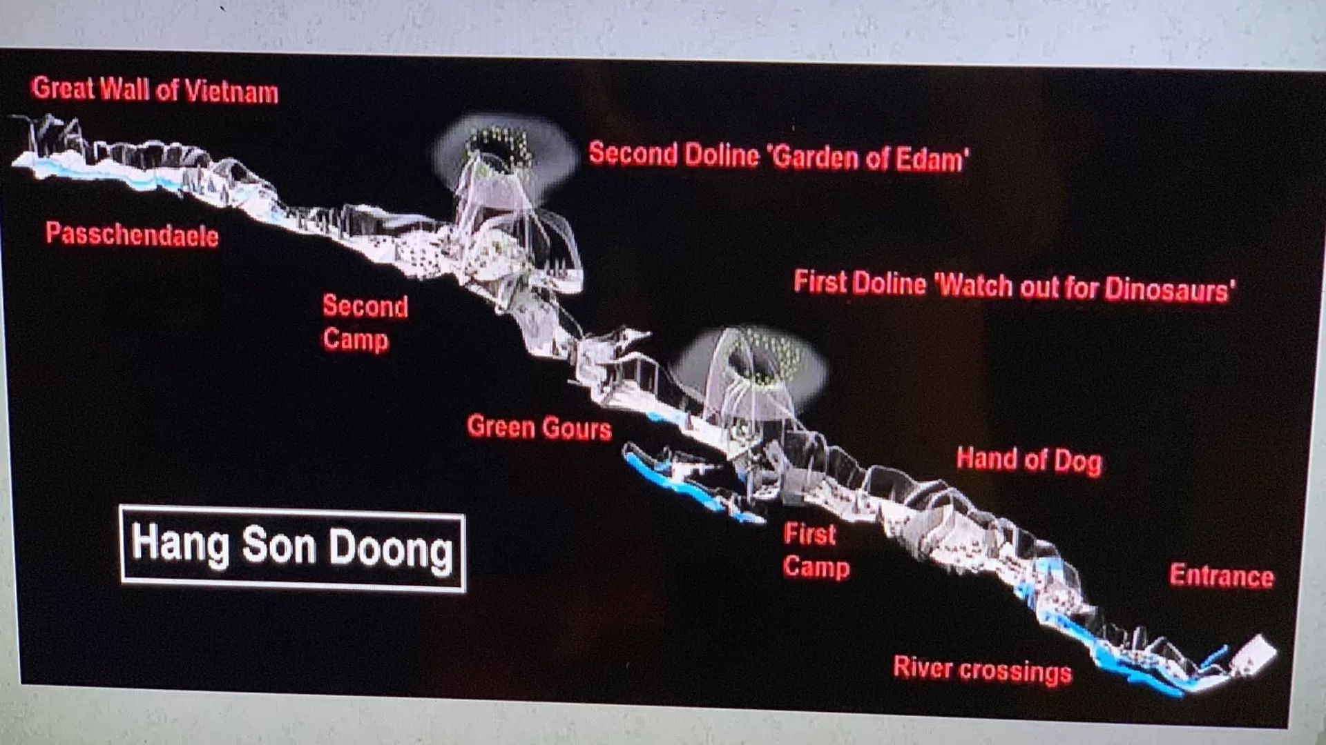 Carte 3D de Son Doong