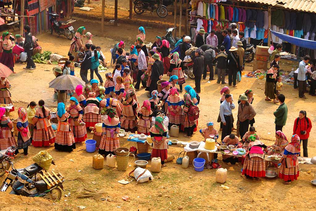 Visiter les marchés ethniques de Sapa