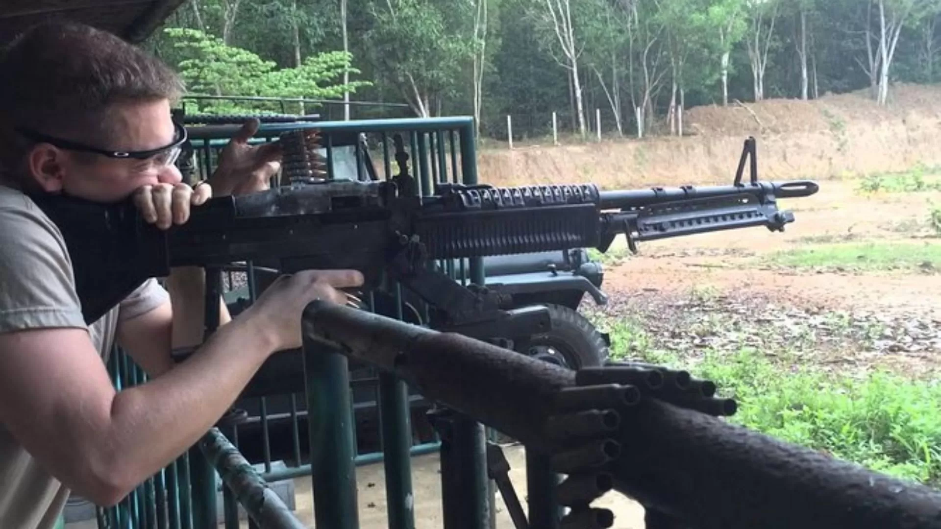 Experiencing thrilling activities