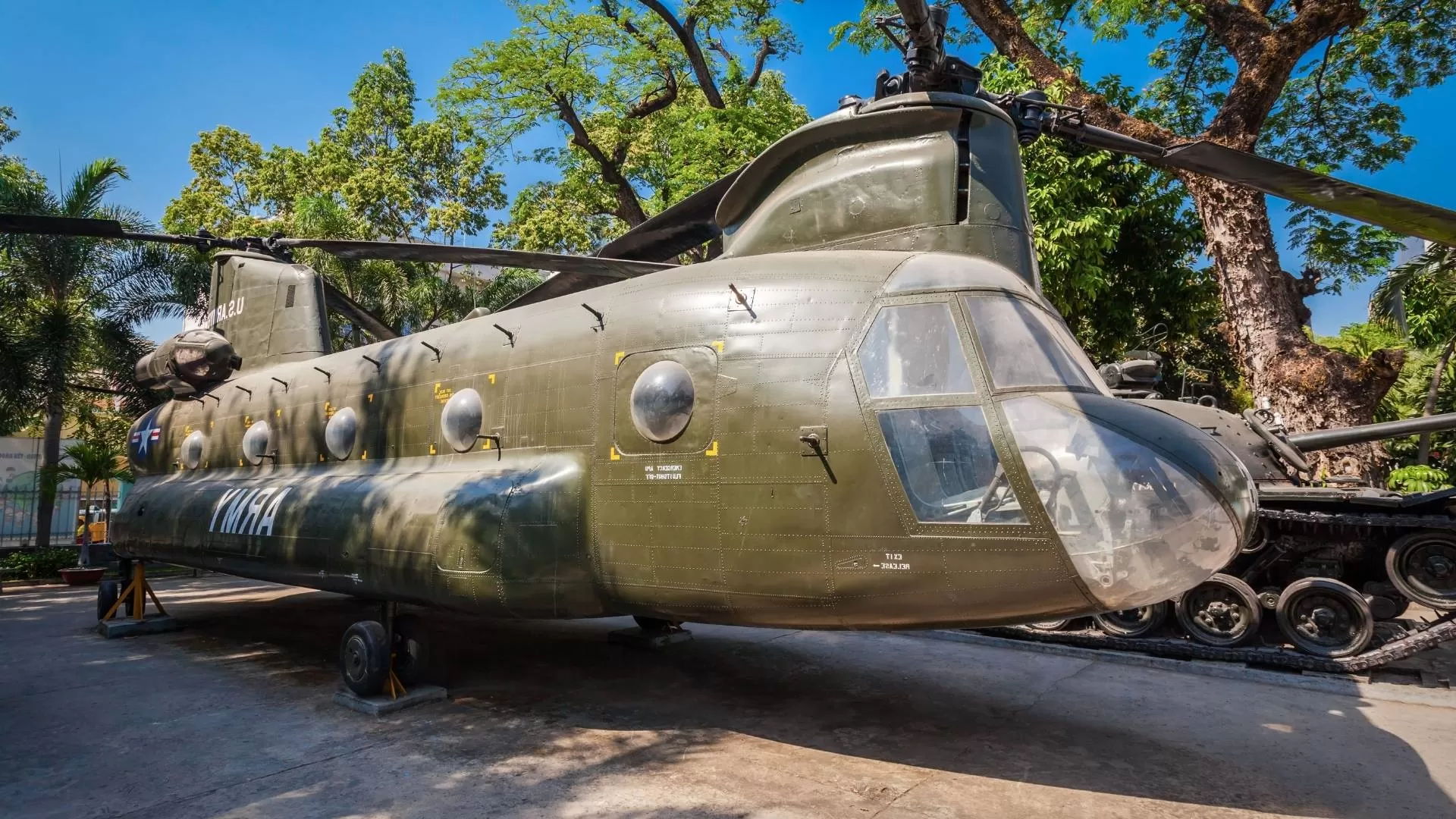 Le musée des vestiges de guerre