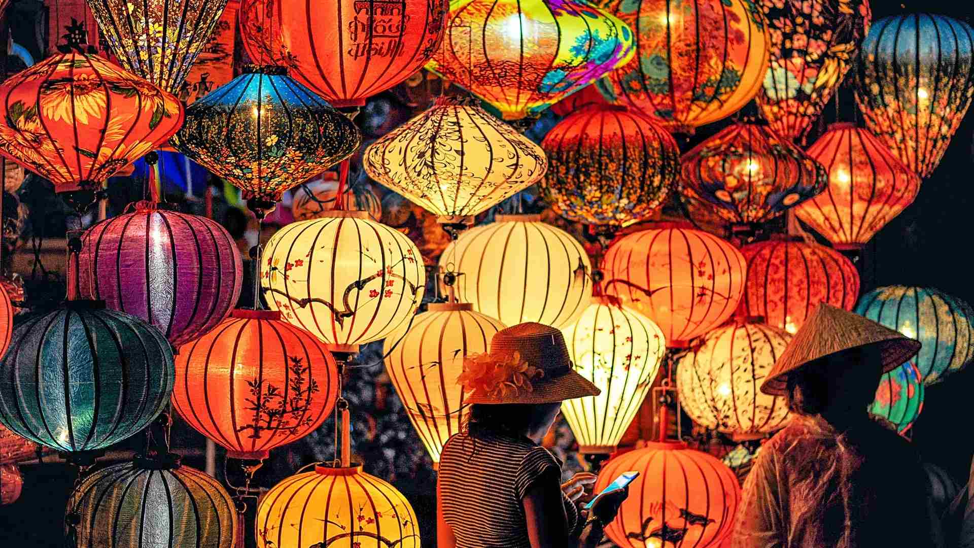 Hoi An’s lantern-lit streets are ideal for couples