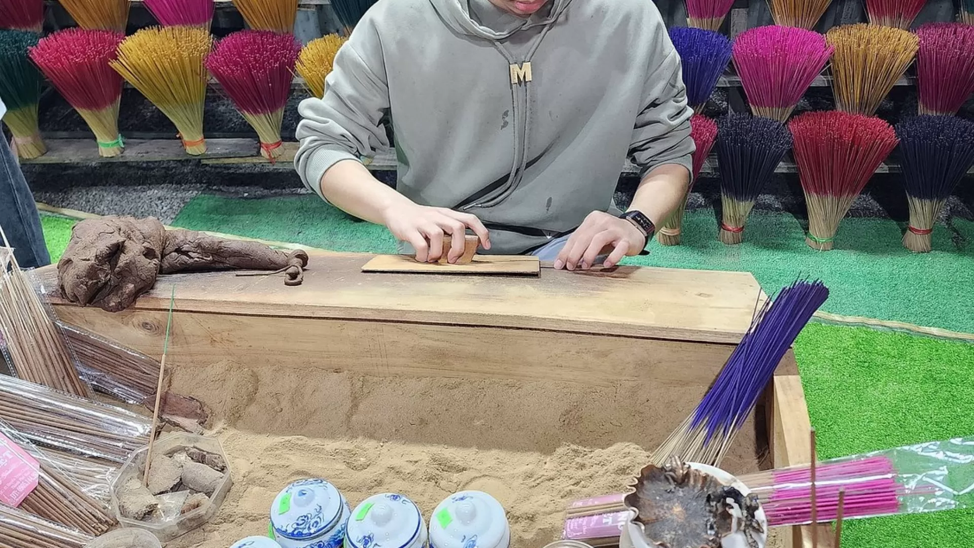 Fabrication d’encens