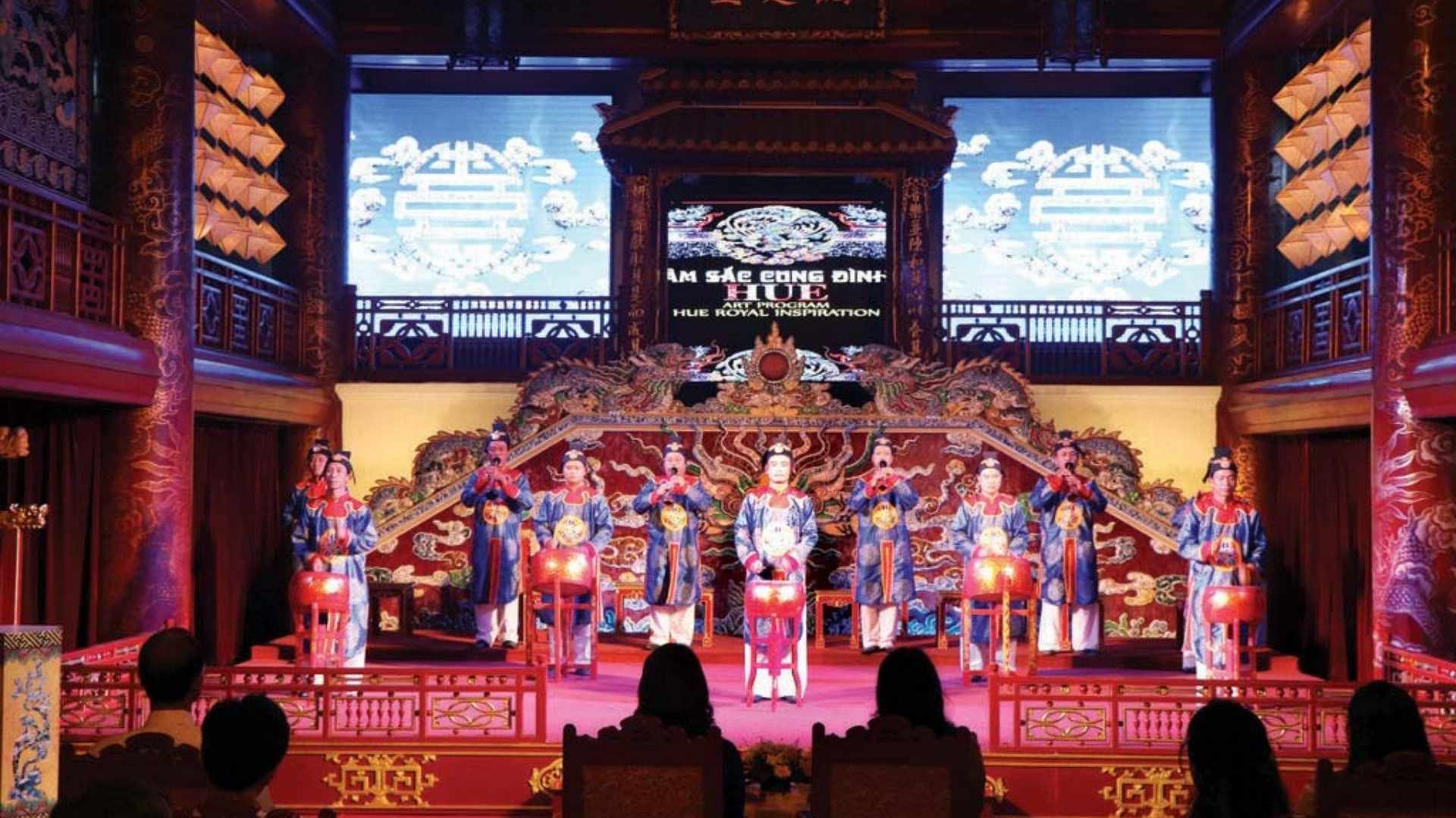 Hue Royal Court music performance