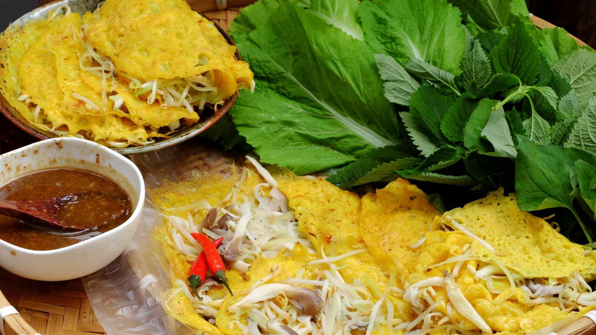 Banh xeo - Mekong Delta pancake
