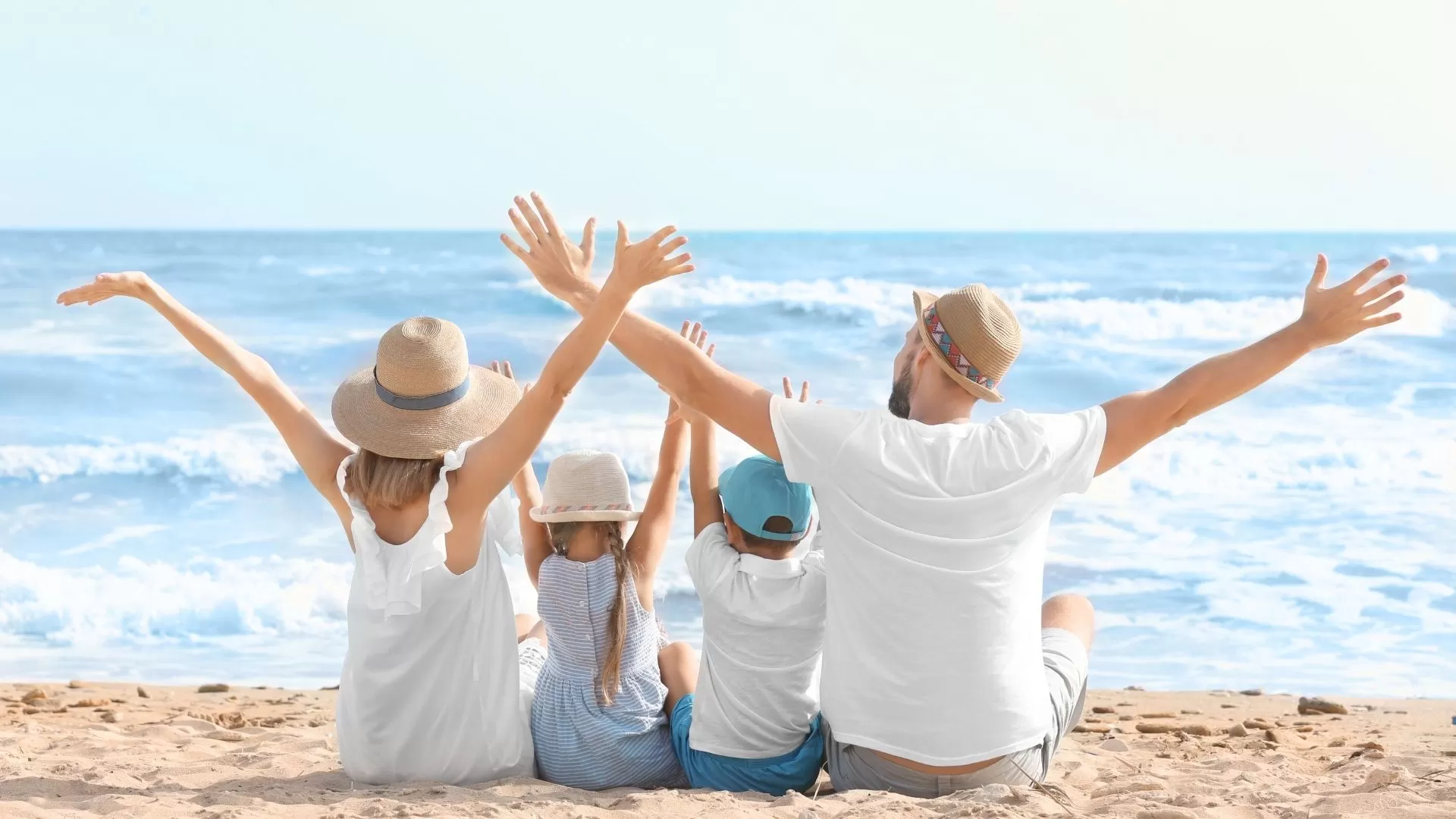 Relax on beach in Vietnam with your family