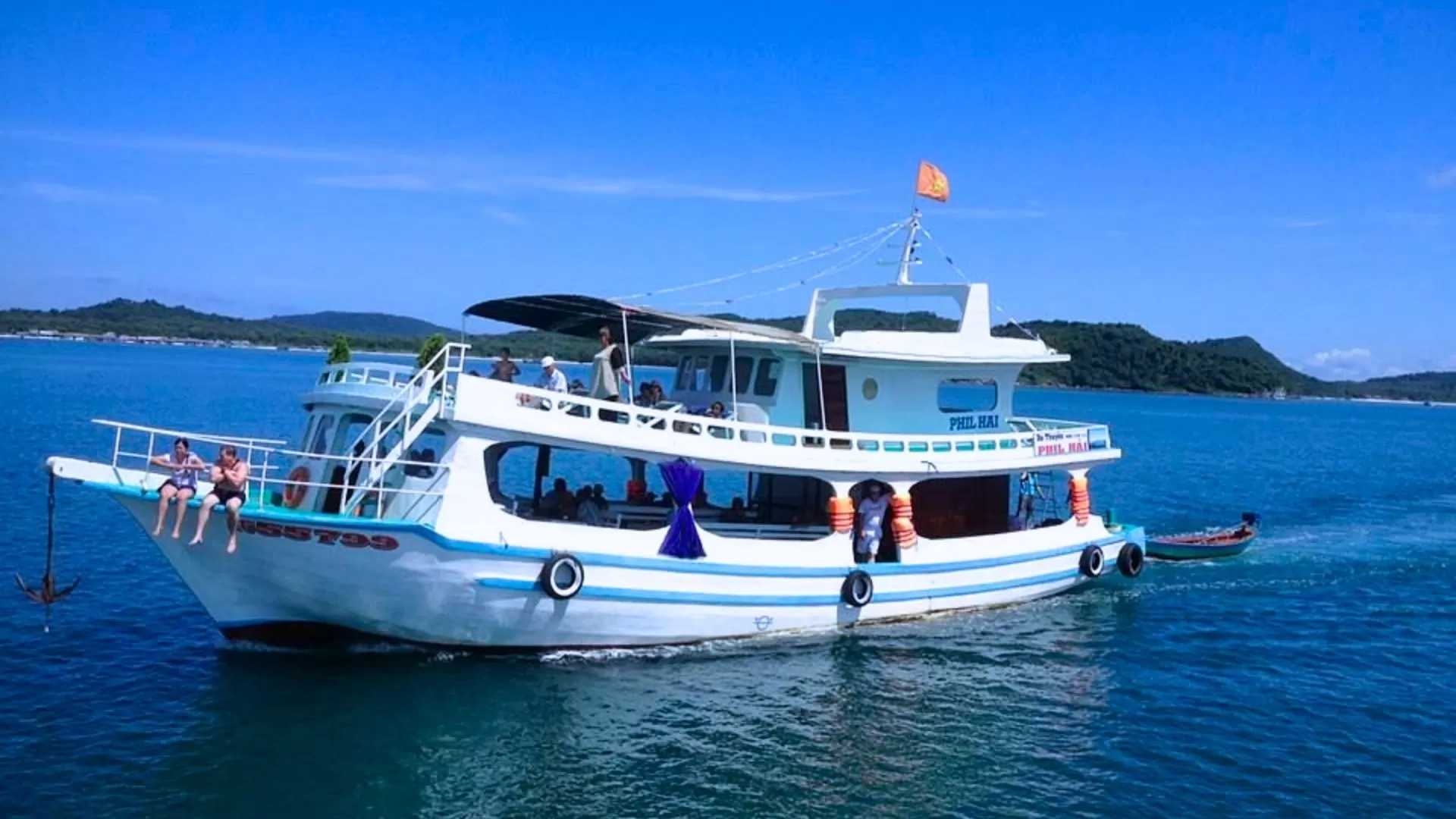 Getting to Phu Quoc beaches by speedboat