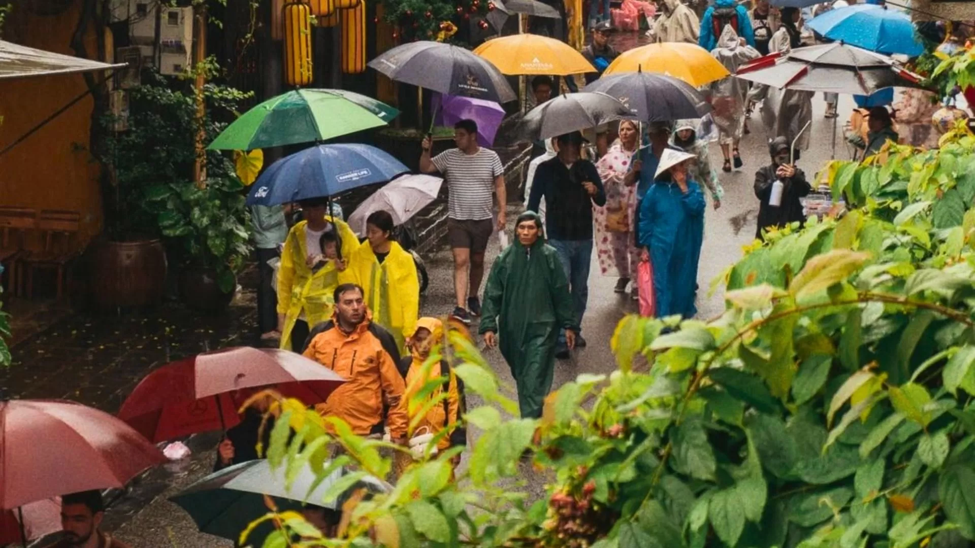 Hoi An on a rainy day