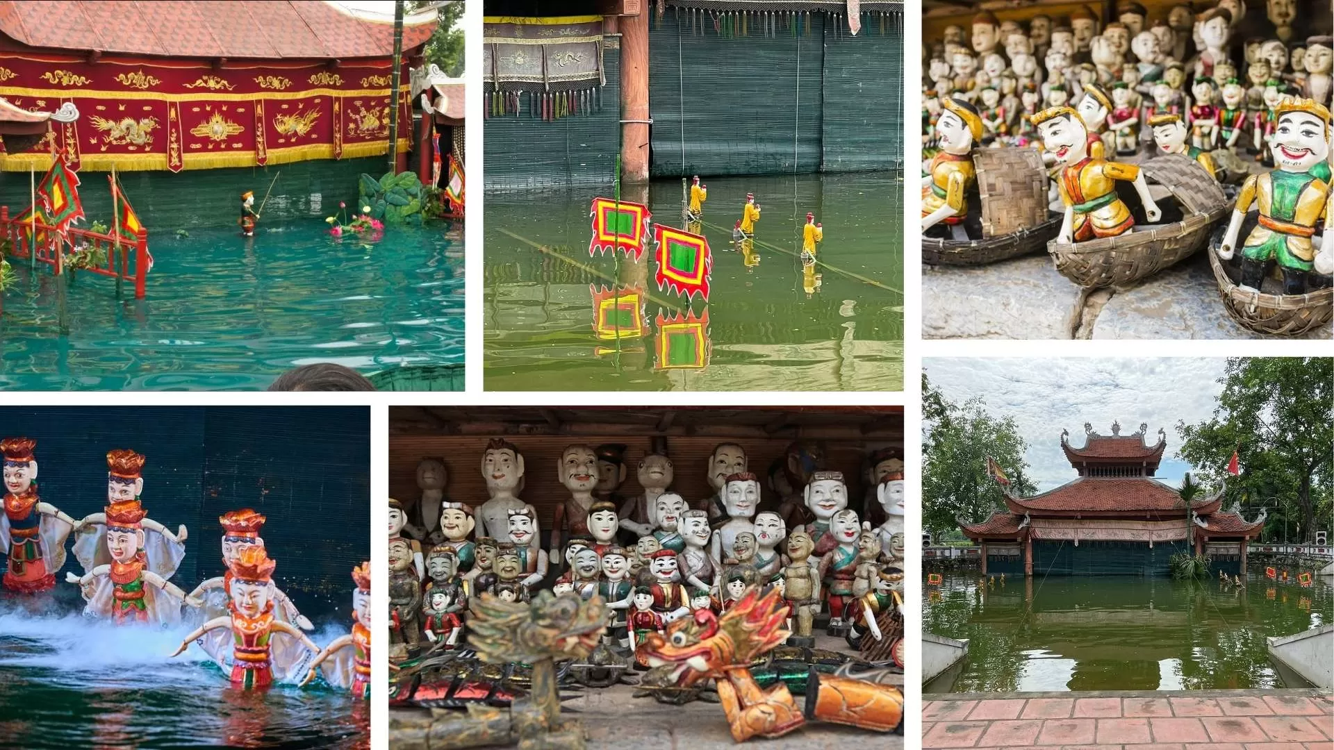 Spectacle de marionnettes sur l’eau