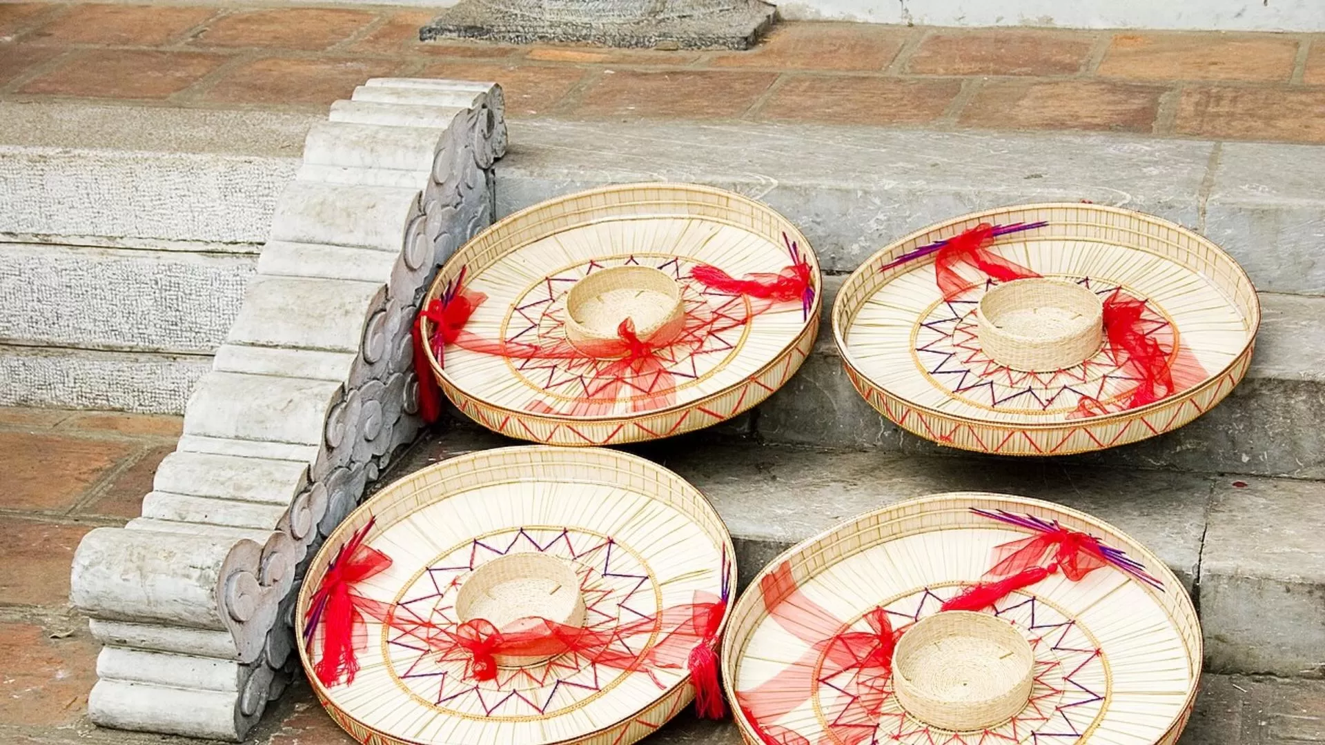 Non Quai Thao - Flat-brimmed hat