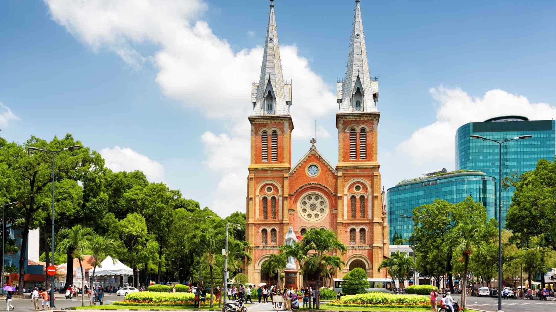 The Notre-Dame cathedral