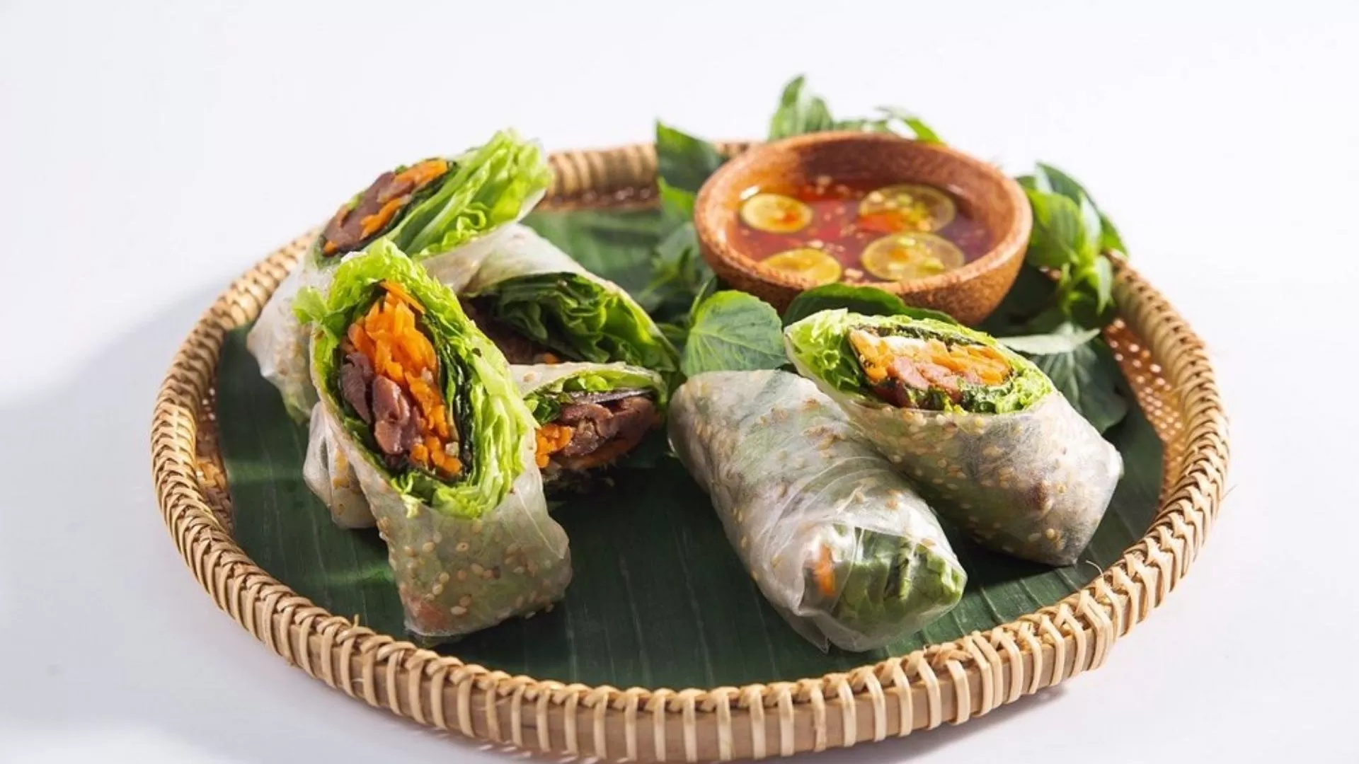 Grilled pork goi cuon