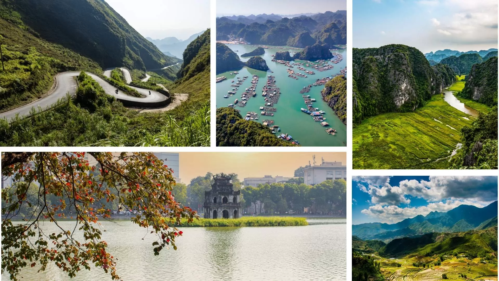 Northern Vietnam attractions