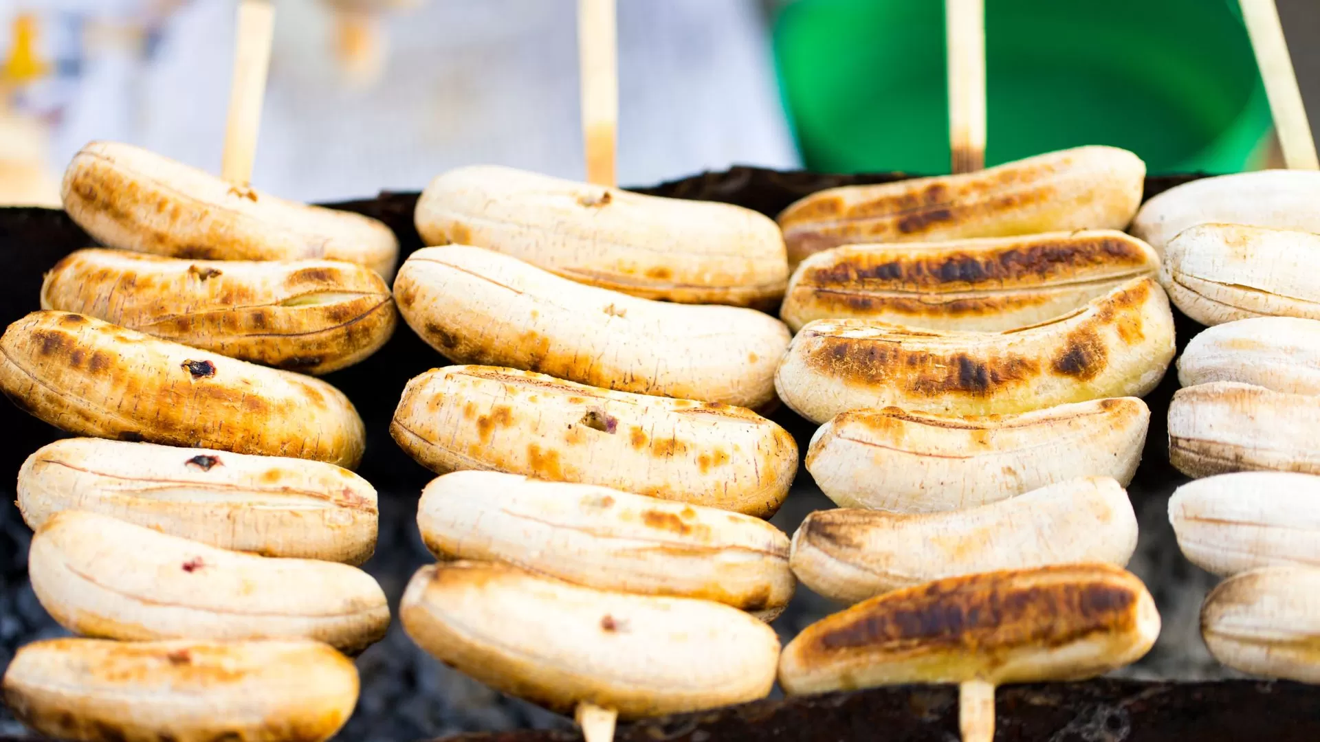 Chuối nếp nướng 