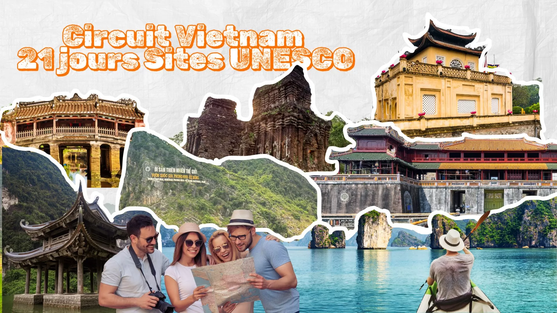 Circuit Vietnam 21 jours Sites UNESCO, croisières, séjour balnéaire