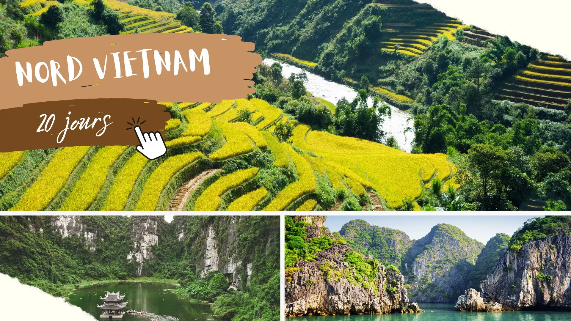 Grande boucle du Nord Vietnam 20 jours