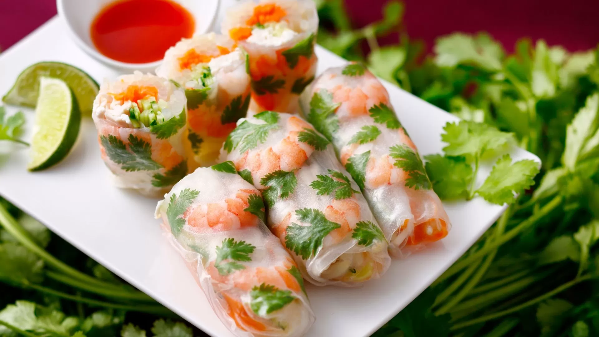 Gỏi cuốn (rouleaux de printemps frais)