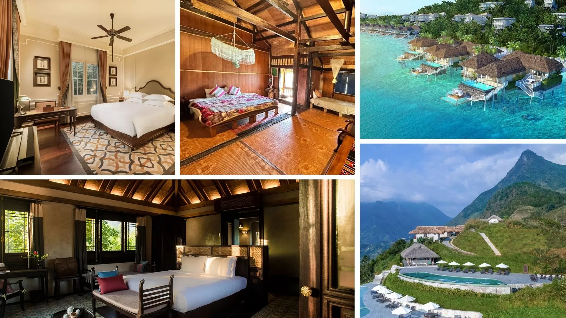 Hébergements typiques du Vietnam