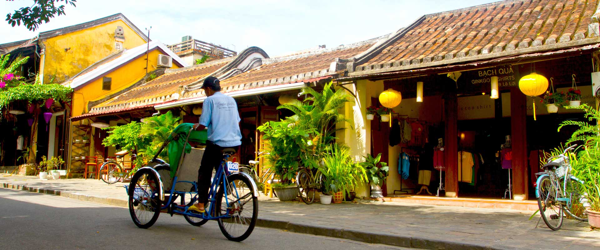 Hoi An maisons jaunes Vietnam