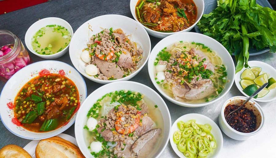 Hu Tieu l'un des plats de rue vietnamiens au sud