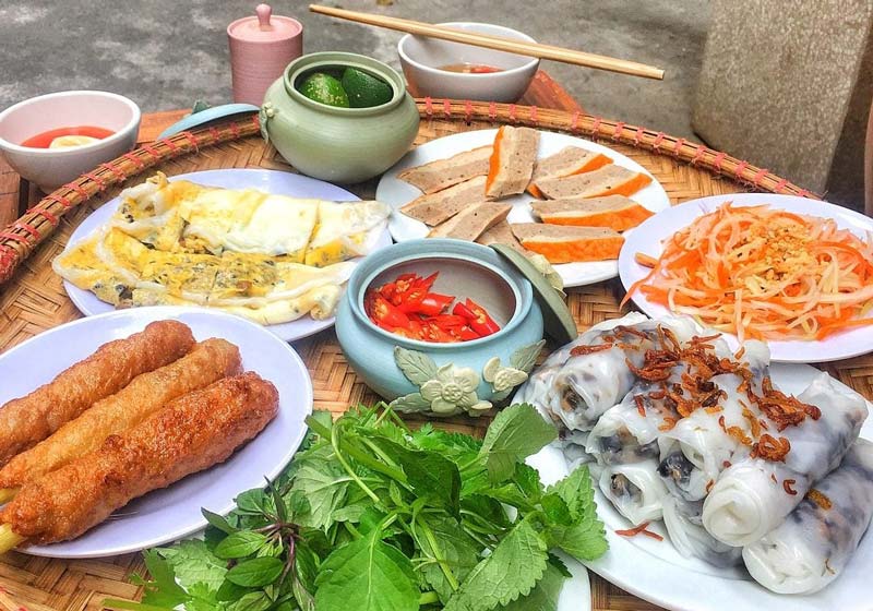 Banh cuon - l;un des plats au nord du Vietnames