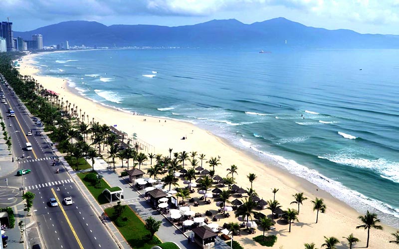 Plage de My Khe à Da Nang_Guide de voyage au Vietnam en juillet