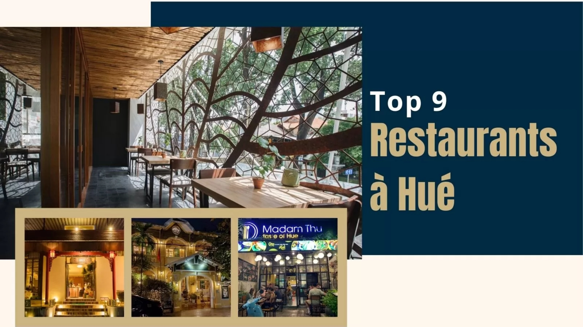 Top 9 restaurants à Hué