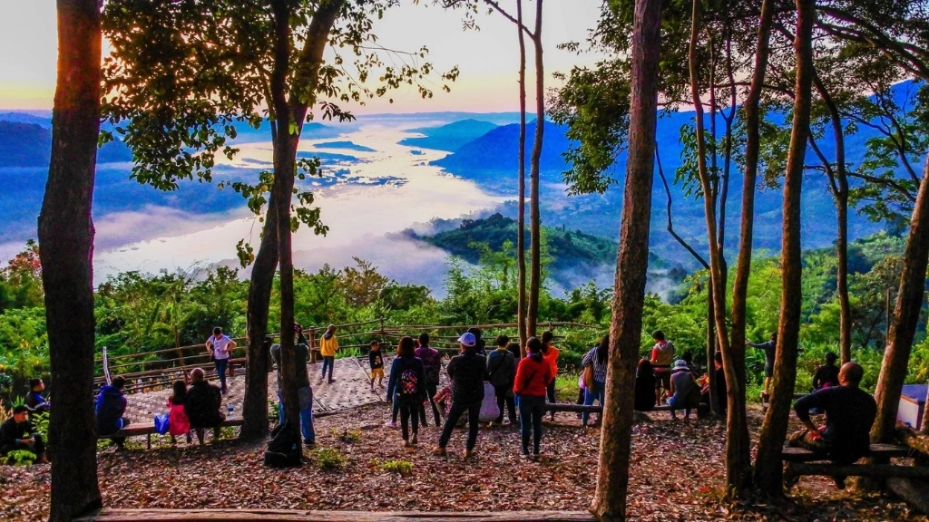 Point de vue de Phu Huai Isan