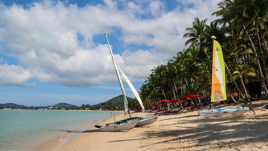Plage de Maenam Plage de Maenam