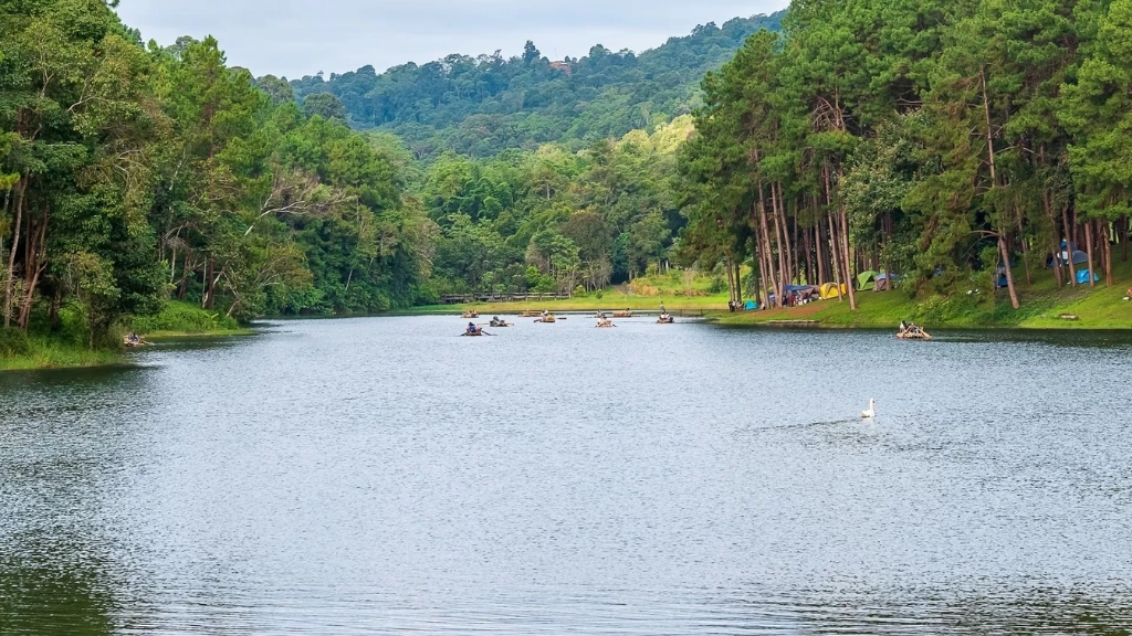 Que voir et faire à Mae Hong Son ? - thailande mae hong son pang oung 1024 Pang Oung