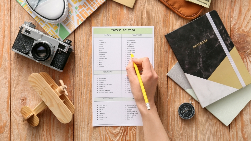 Voyage au Vietnam avec un bébé : checklist des indispensables - vietnam essentiels faites une liste 1024 Faites une liste des articles nécessaires avant le départ