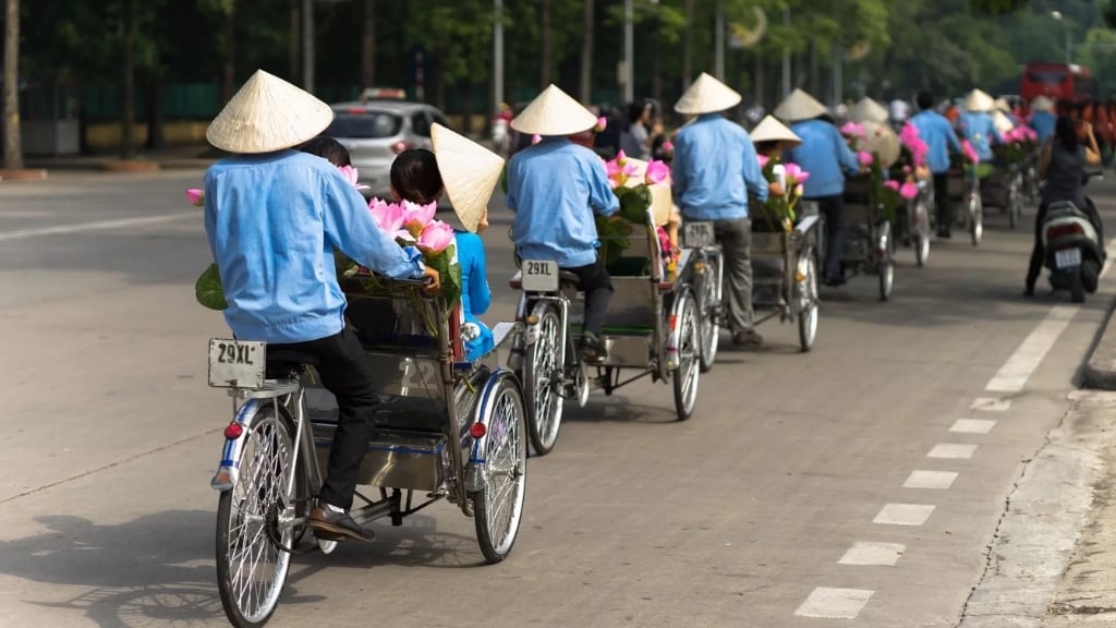 Se balader en cyclo-pousse