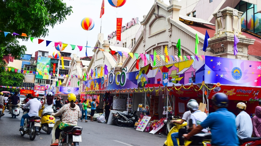 Marché de Dong Xuan