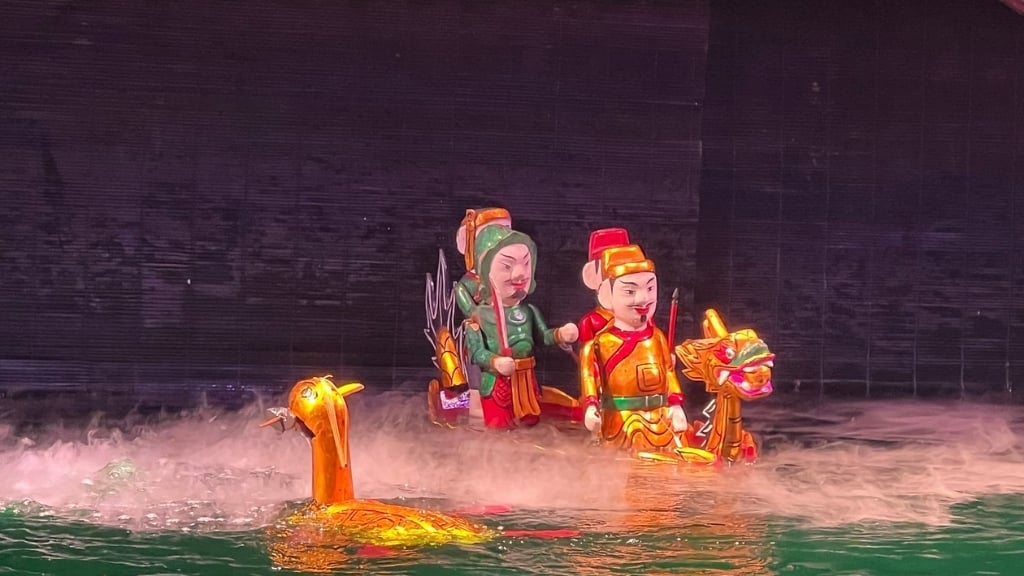 Village de marionnettes sur l’eau de Dao Thuc Village de marionnettes sur l’eau