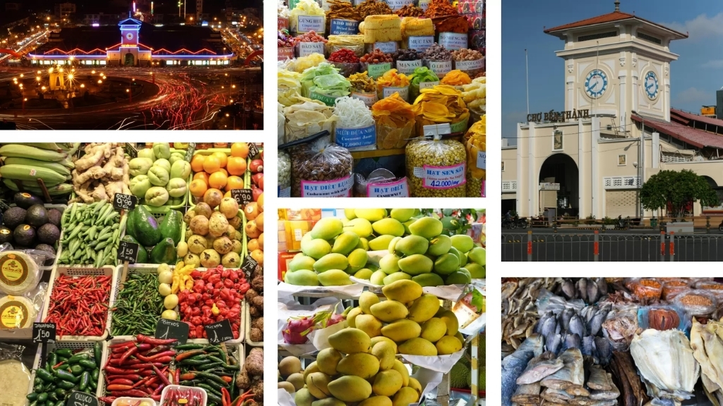 Cours de cuisine au Vietnam : découvrir le pays par ses saveurs - vietnam ho chi minh marche ben thanh 1024 Marché Ben Thanh