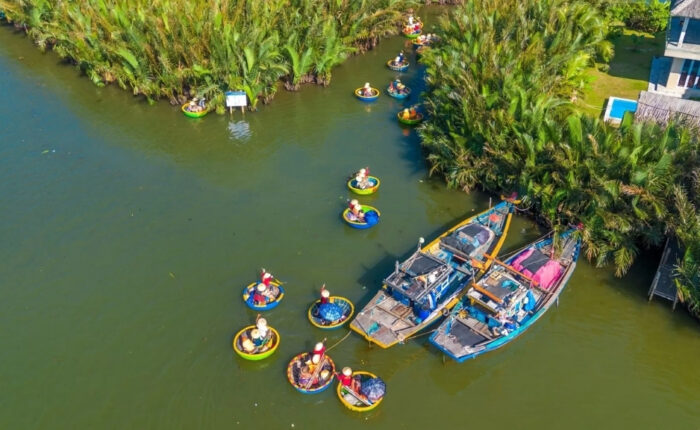 La forêt de cocotiers à Hoi An