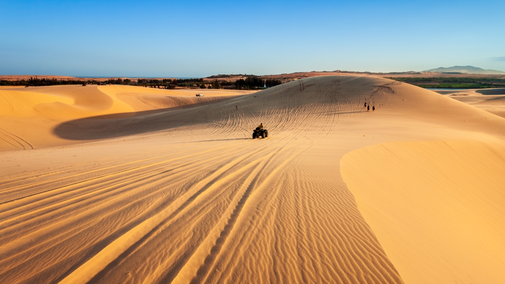 Top 5 des activités à Mui Ne - vietnam mui ne dunes sable 1024 Les dunes de sable de Bau Trang