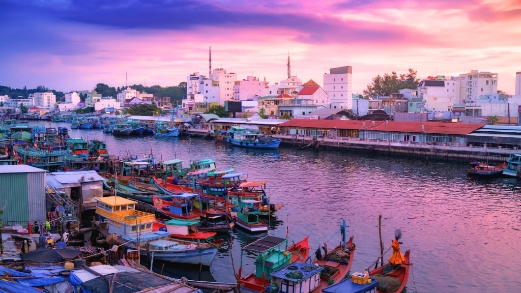 Village flottant de Duong Dong