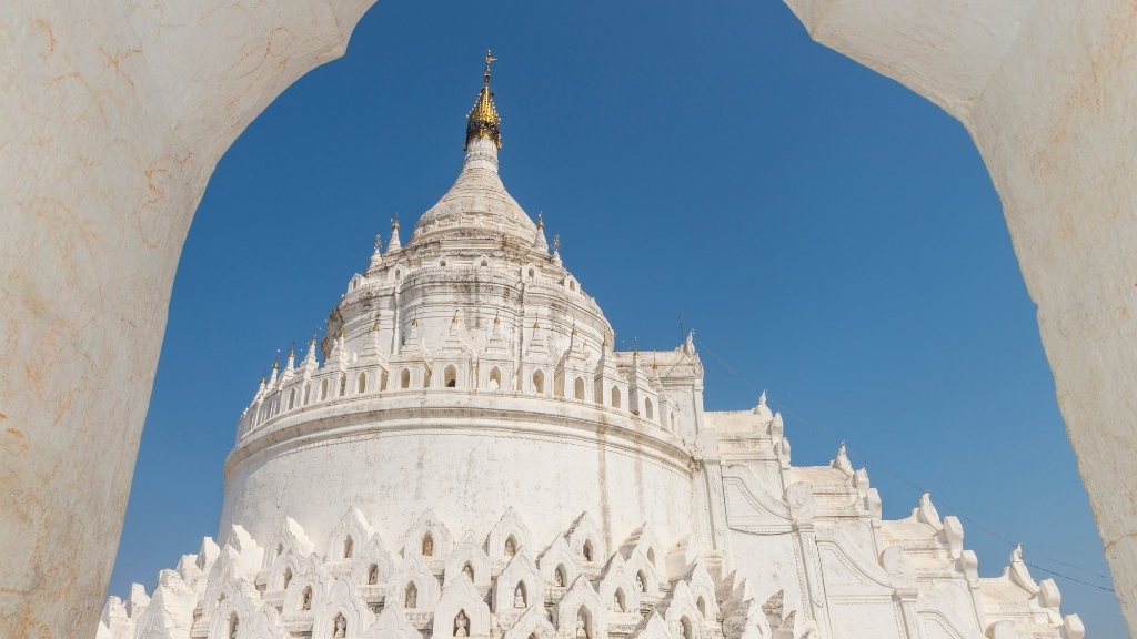 9 conseils pour voyager en Birmanie et réussir votre séjour - birmanie mingun 1024 Pagode Hsinbyume à Mingun, Birmanie, aussi appelée Mya Thein Tan