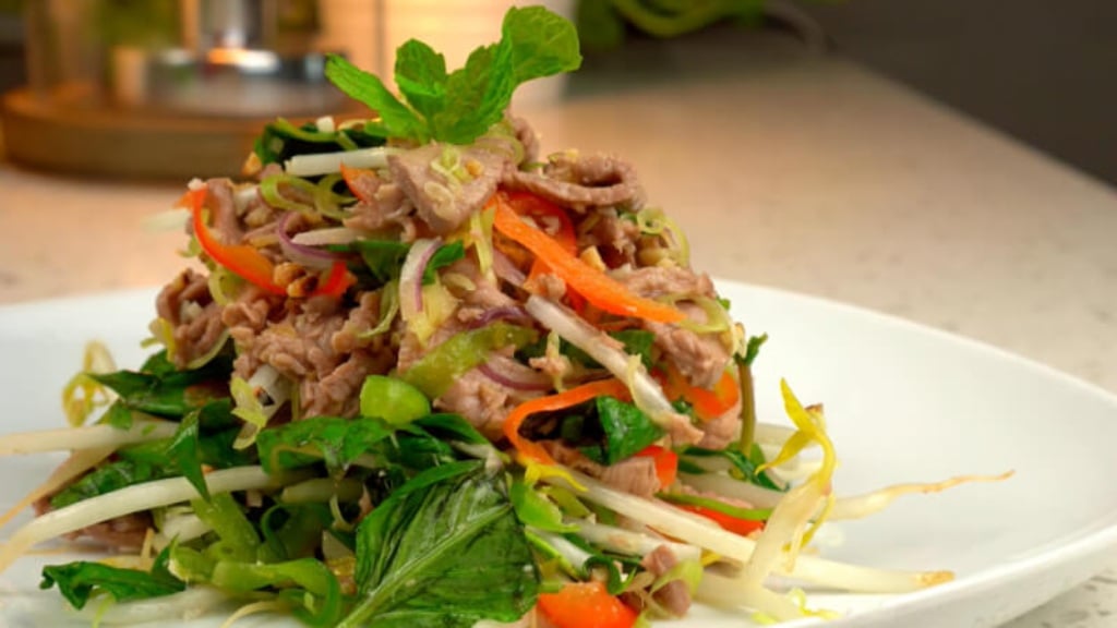 Plats traditionnels cambodgiens - Lap Khmer