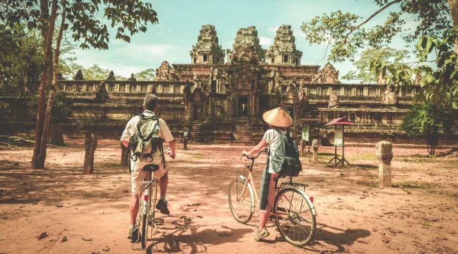 Voyage d'aventure -Balade en vélo