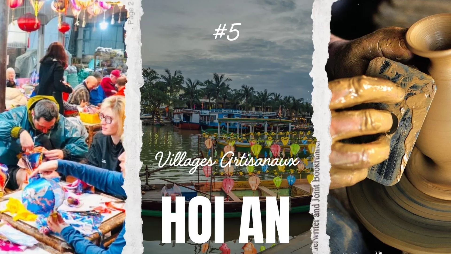 Découverte des 6 villages artisanaux typiques de Hoi An