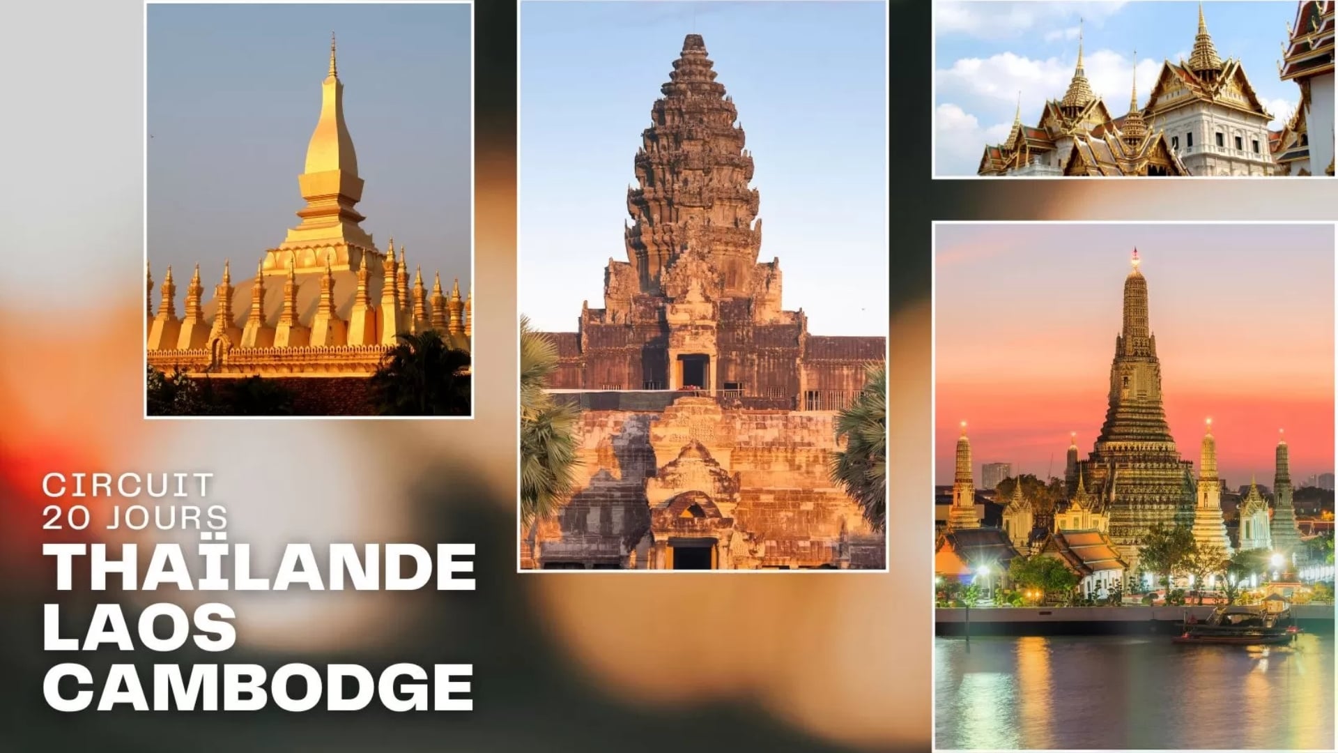 circuit Thaïlande Laos Cambodge 20 jours