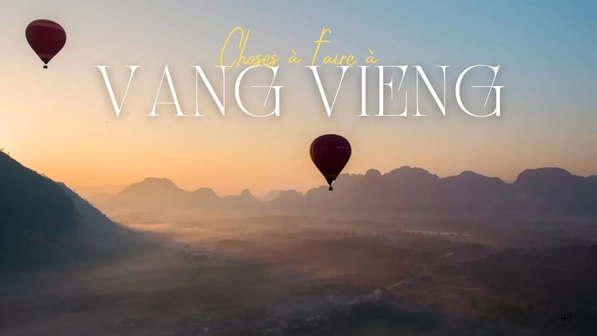 Top 7 choses à faire à Vang Vieng pour un séjour inoubliable
