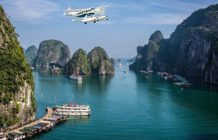 Baie D'Halong En Hydravion