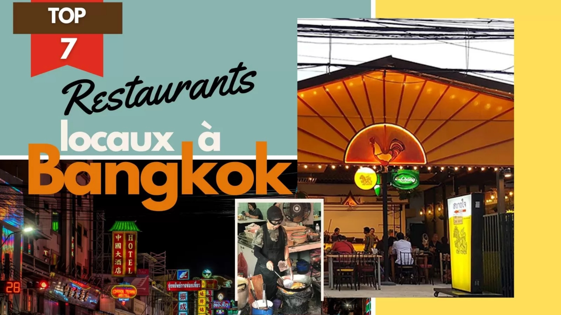 TOP 7 restaurants locaux à Bangkok